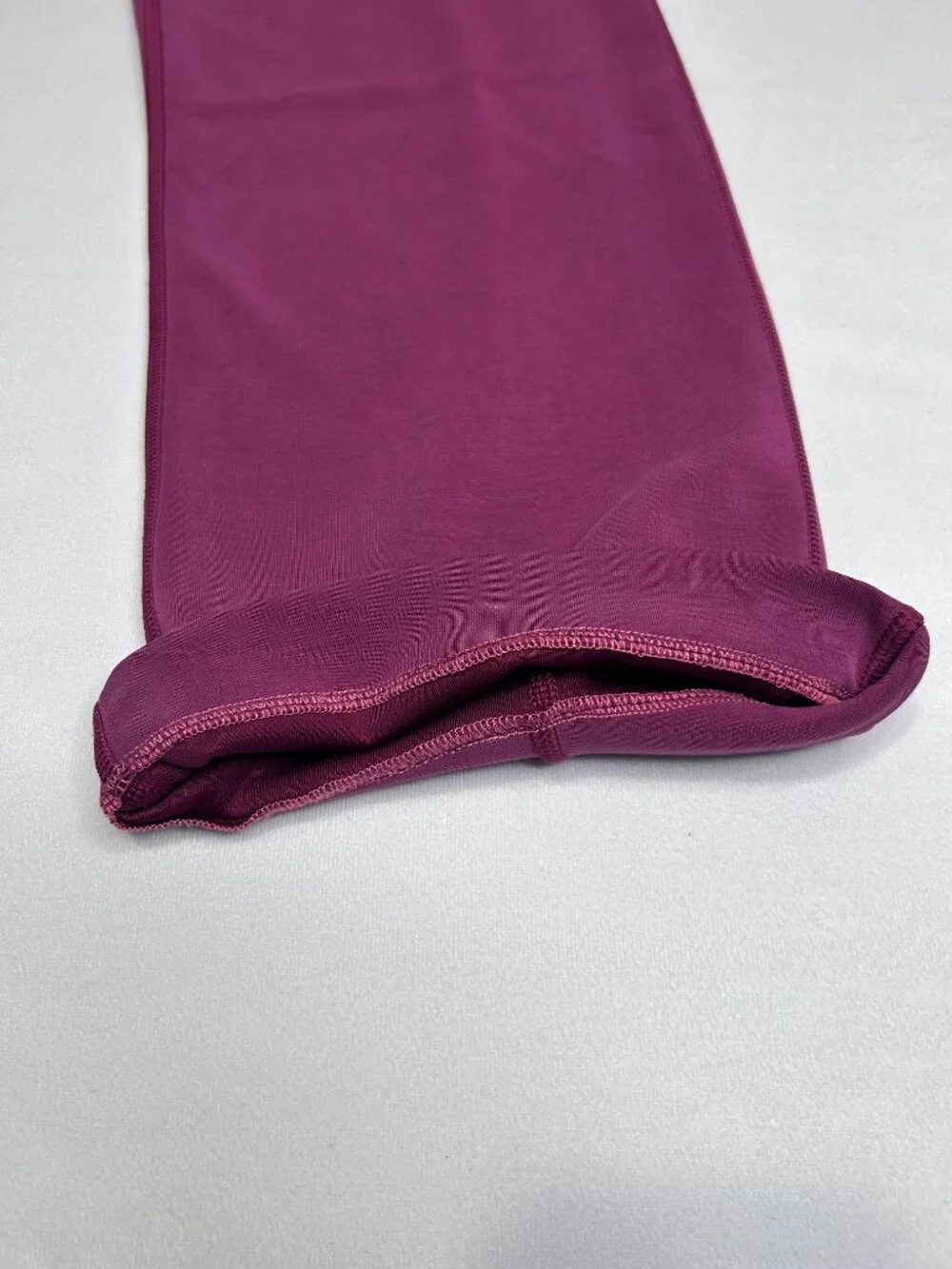 Lululemon Softstreme High Rise Pant Size 6 Magenta Plum Hemmed 27 Inseam